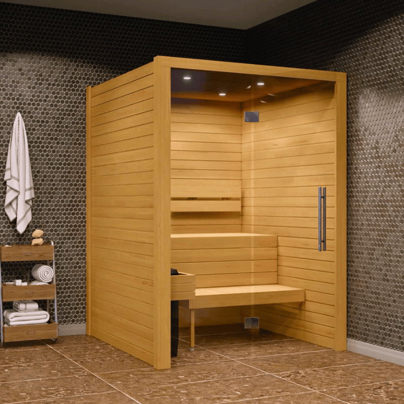 Auroom Cala Glass Cabin Sauna Kit
