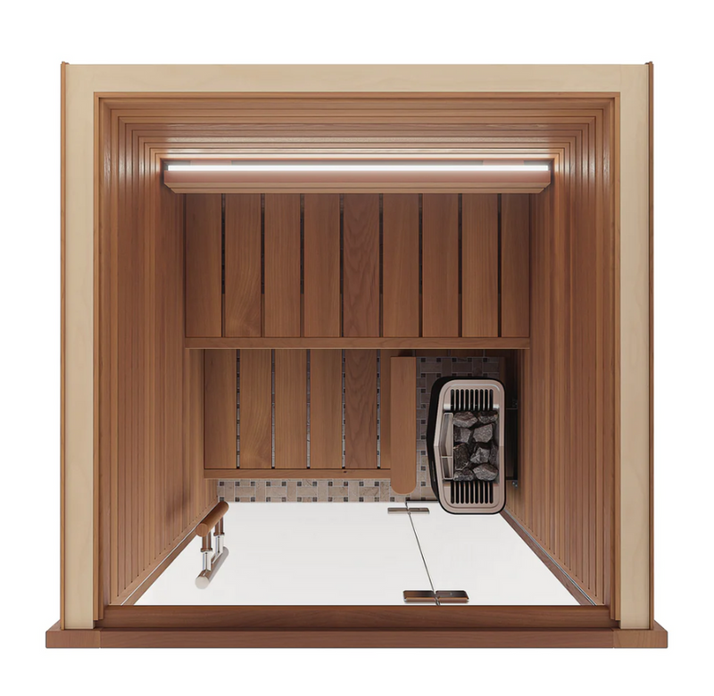 Auroom Cala Glass Mini Sauna Kit