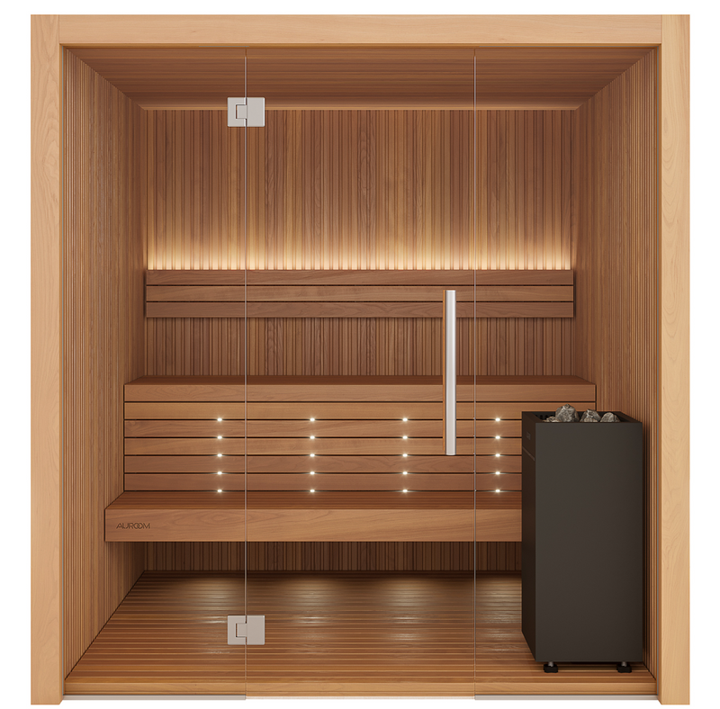 Auroom Libera Glass Cabin Sauna Kit