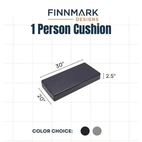 Finnmark Sauna Cushion for FD-1, Marine Grade Vinyl