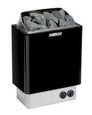 Harvia KIP60B 6 kW Electric Sauna Heater with Built-in Controls Black