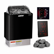 Harvia KIP60W 6 kW Black Electric Sauna Heater package