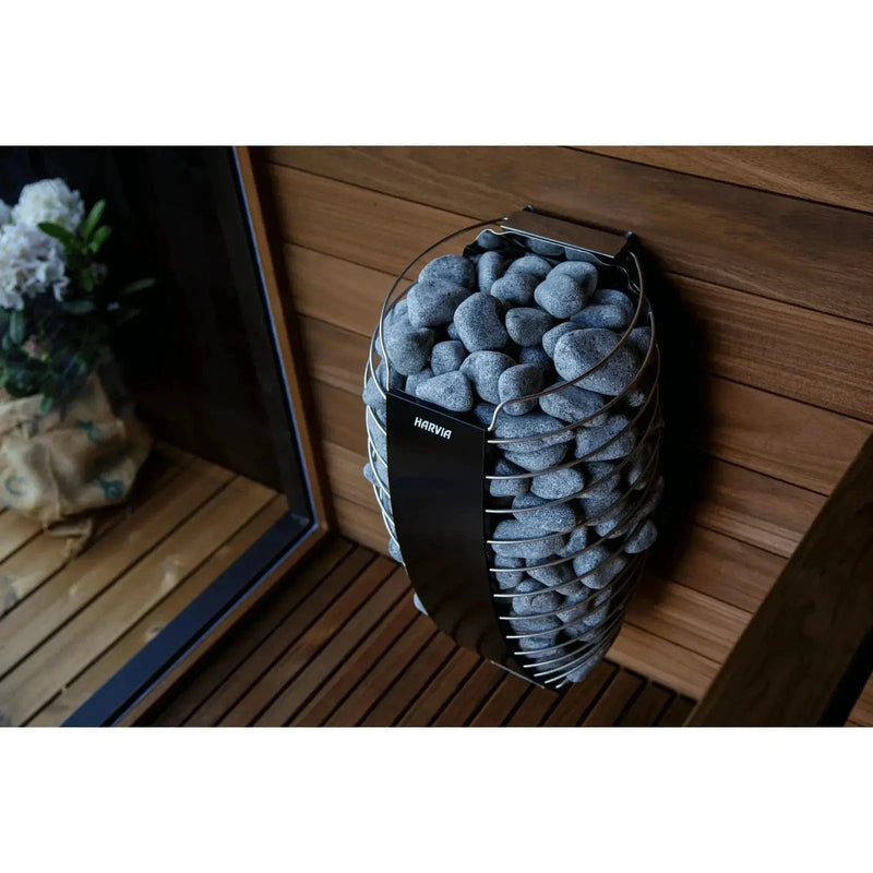 Harvia Spirit SP60E Electric Sauna Heater Package