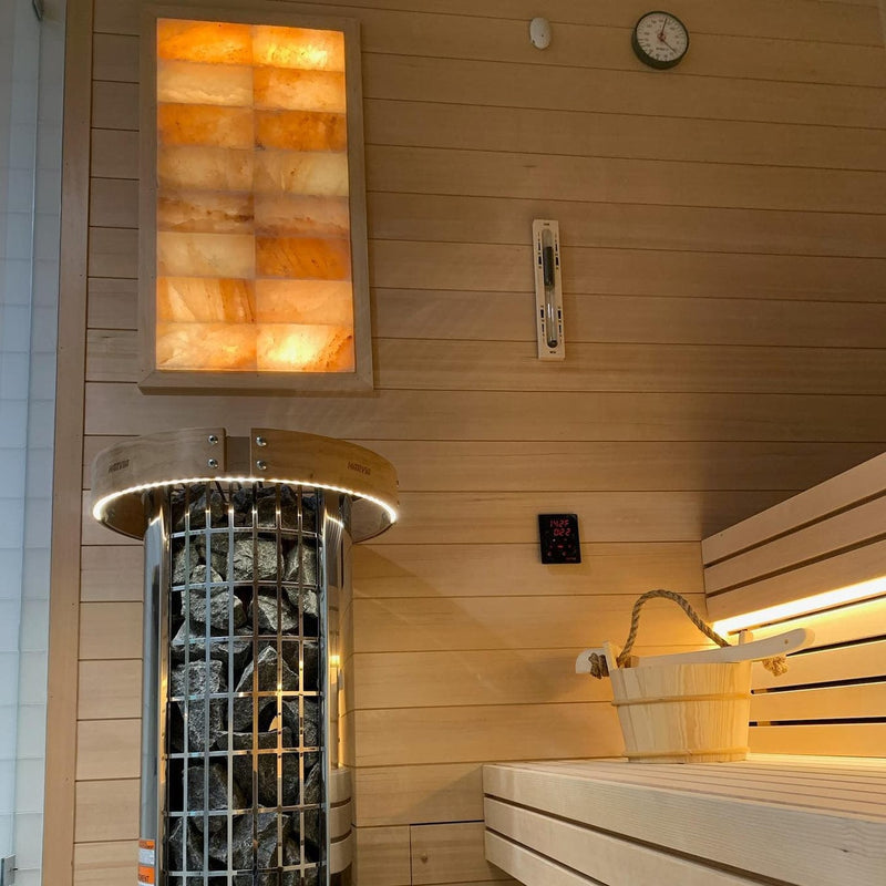 Harvia Cilindro PC90 9 kW Electric Sauna Heater w/ Built-In Controls