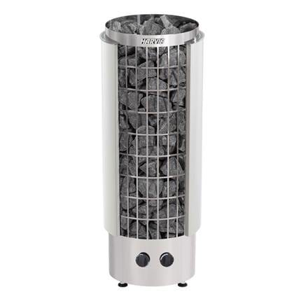 Harvia Cilindro PC60 6 kW Electric Sauna Heater w/ Built-In Controls