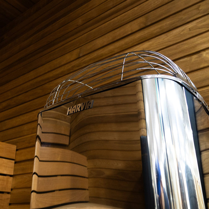 Harvia Club K12.5G Electric Sauna Heater Package