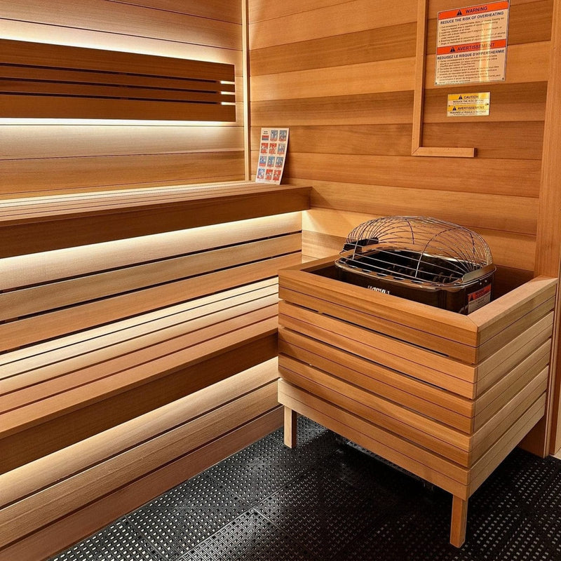 Harvia Club K15G Electric Sauna Heater Package