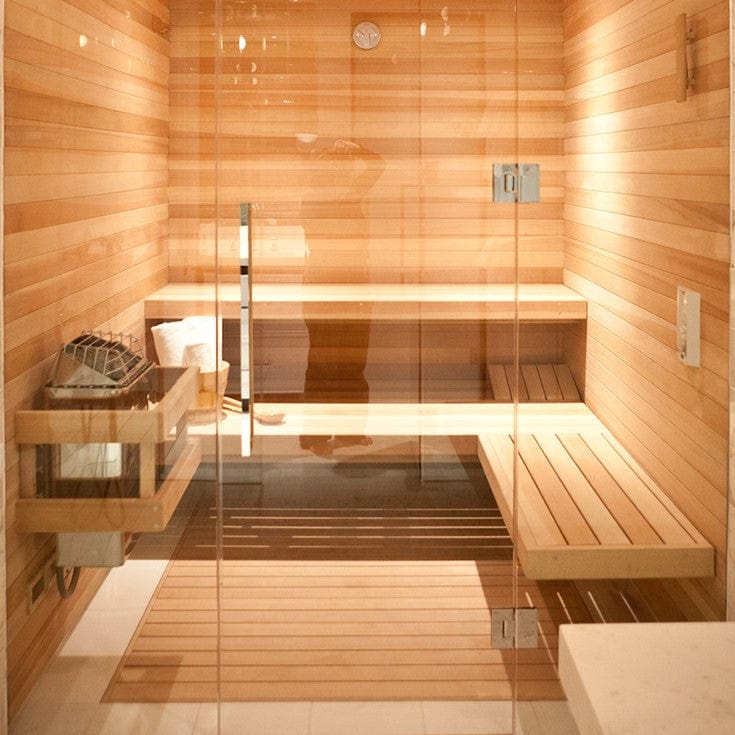 Harvia KIP45B 4.5 kW Electric Sauna Heater w/ Built-in Controls Package