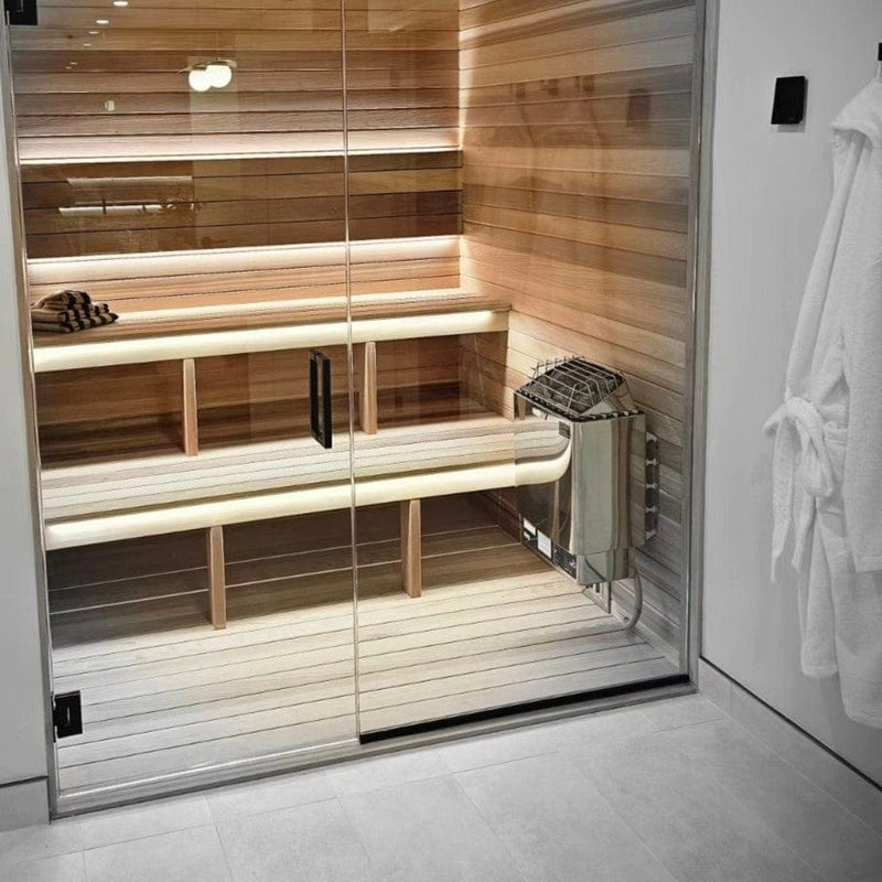 Harvia KIP80B 8 kW Electric Sauna Heater w/ Built-in Controls