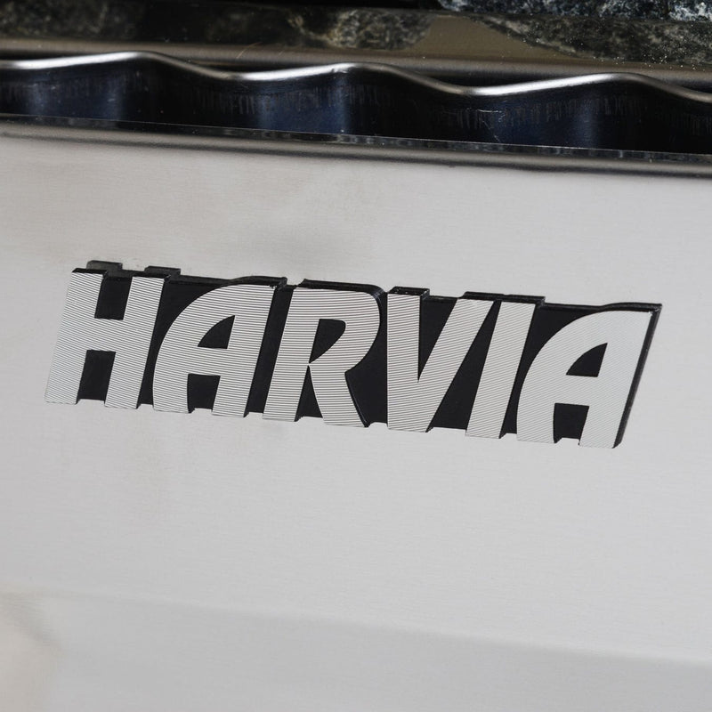 Harvia KIP80B 8 kW Electric Sauna Heater w/ Built-in Controls Black