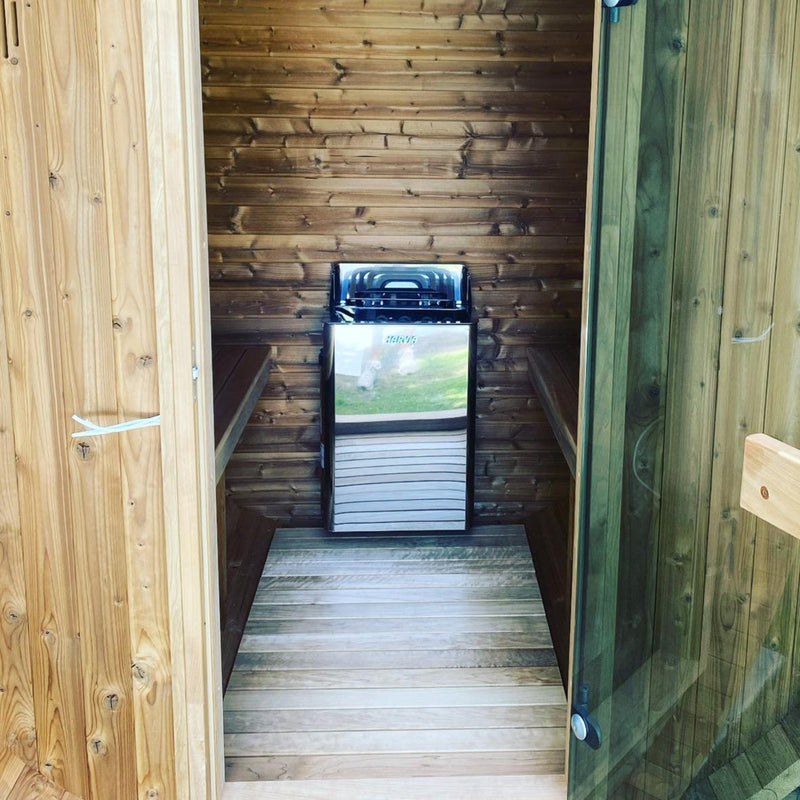 Harvia The Wall Series, 6kW, Stainless Steel Sauna Heater, 240V 1PH HSWS6U1B