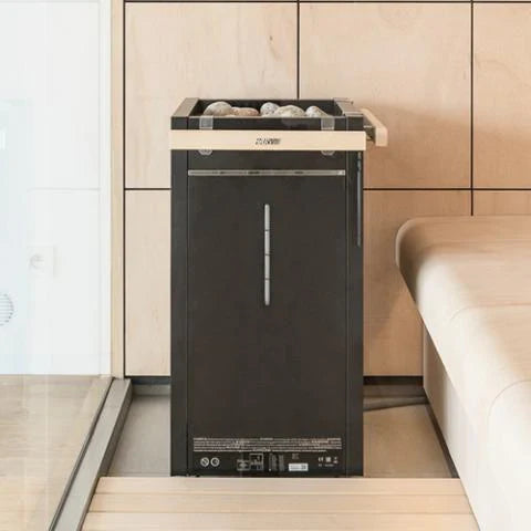 Harvia Virta Combi HL80SA Steamer & Electric Sauna Heater Package