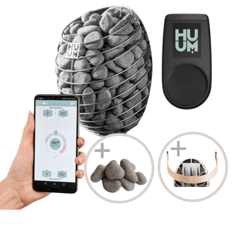 HUUM DROP Series 9.0kW Sauna Heater Package