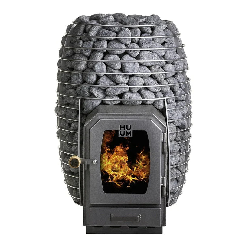 HUUM Hive Wood 17 kW LS Wood-Burning Sauna Stove w/ Firebox Package