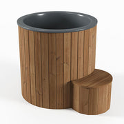 SaunaLife 1-Person Thermo-Pine Cold/Hot Plunge Tub