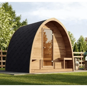 SaunaLife Model G3 4 Person Outdoor Home Sauna Kit