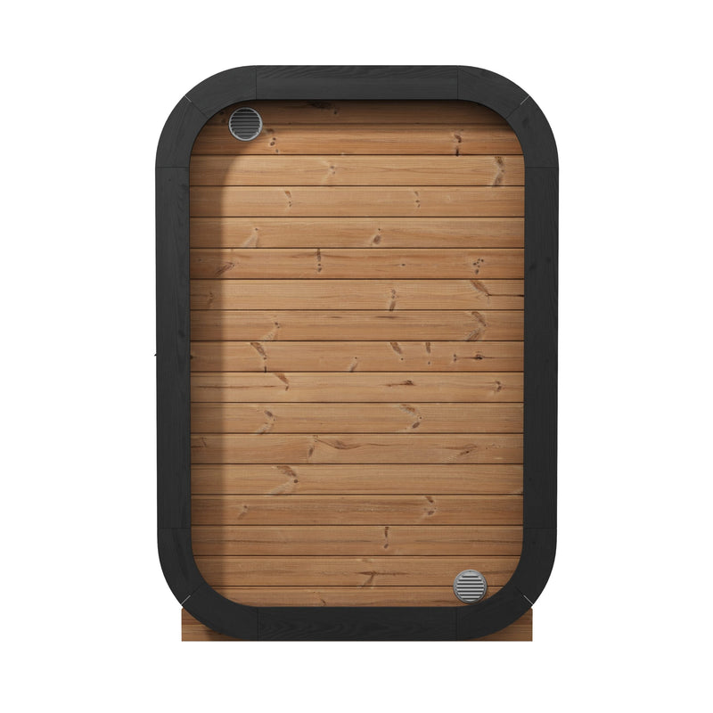 SaunaLife Model CL3G 1-2 Person Cube Series Outdoor Sauna Kit