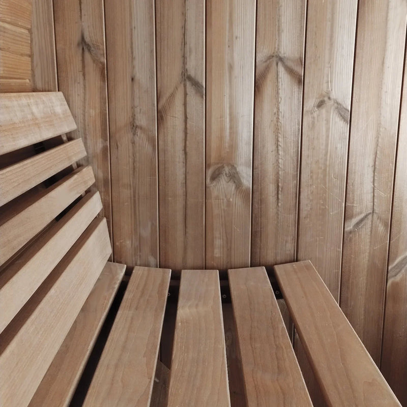 SaunaLife Model E6 3 Person Barrel Sauna