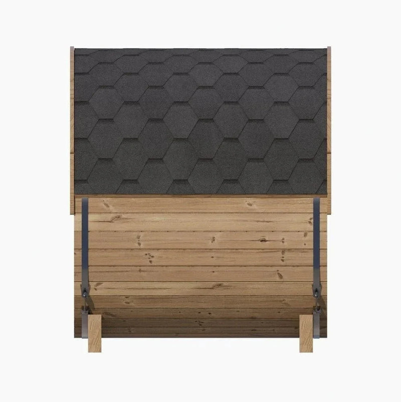 SaunaLife Model E6W 3 Person Sauna Barrel-Window