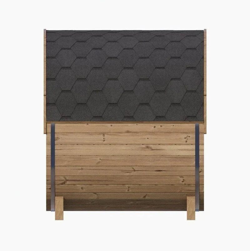 SaunaLife Model E6W 3 Person Sauna Barrel-Window