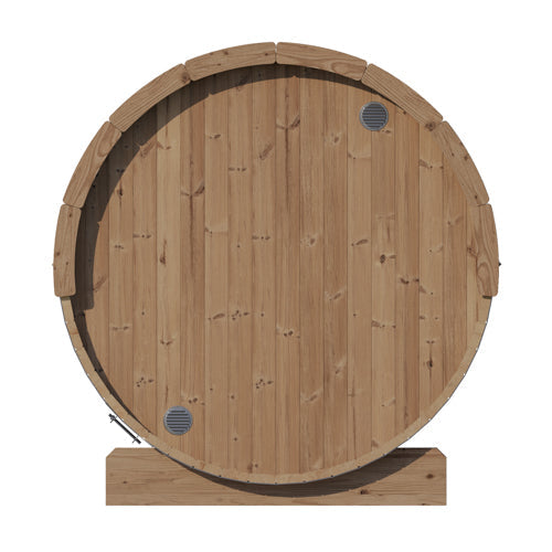 SaunaLife Model E8 6 Person Barrel Sauna