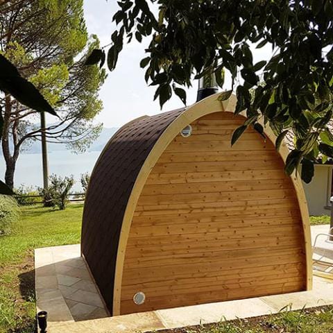 SaunaLife Model G3 4 Person Outdoor Home Sauna Kit