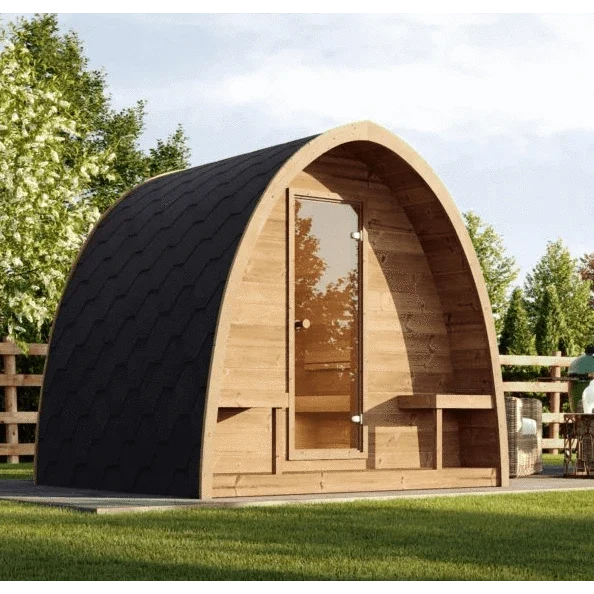 SaunaLife Model G3 4 Person Outdoor Home Sauna Kit