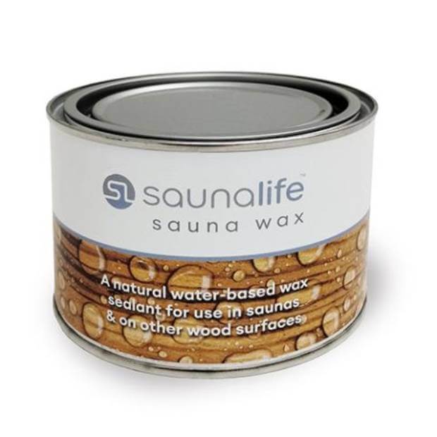 SaunaLife Sauna Wood Wax, 15.2 oz.