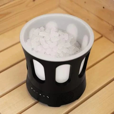 SaunaLife SaunaZone Bluetooth Speaker, Sauna Bucket, with Lights SAUNAZONE