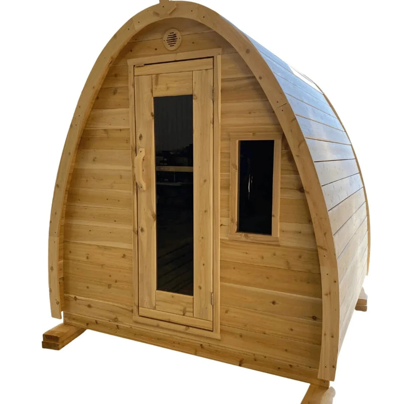 True North Canadian Made 4-8 Person Outdoor Traditional Large Pod Sauna