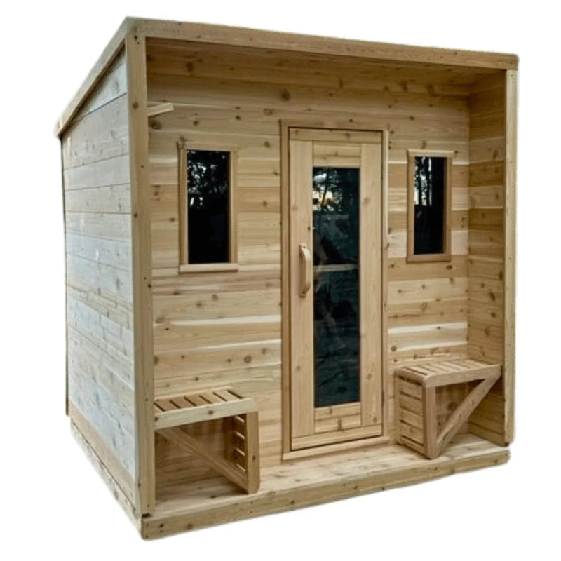 True North Canadian Made 5 Person Outdoor Traditional Cabin Sauna