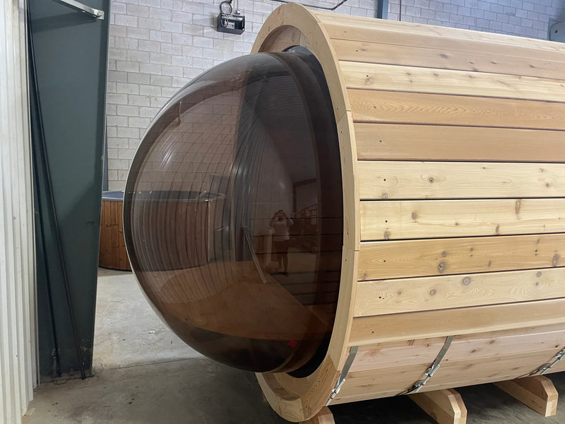 True North Panorama Barrel Outdoor Sauna