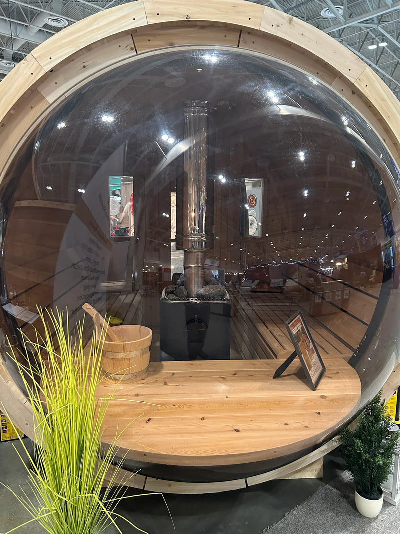 True North Panorama Barrel Outdoor Sauna